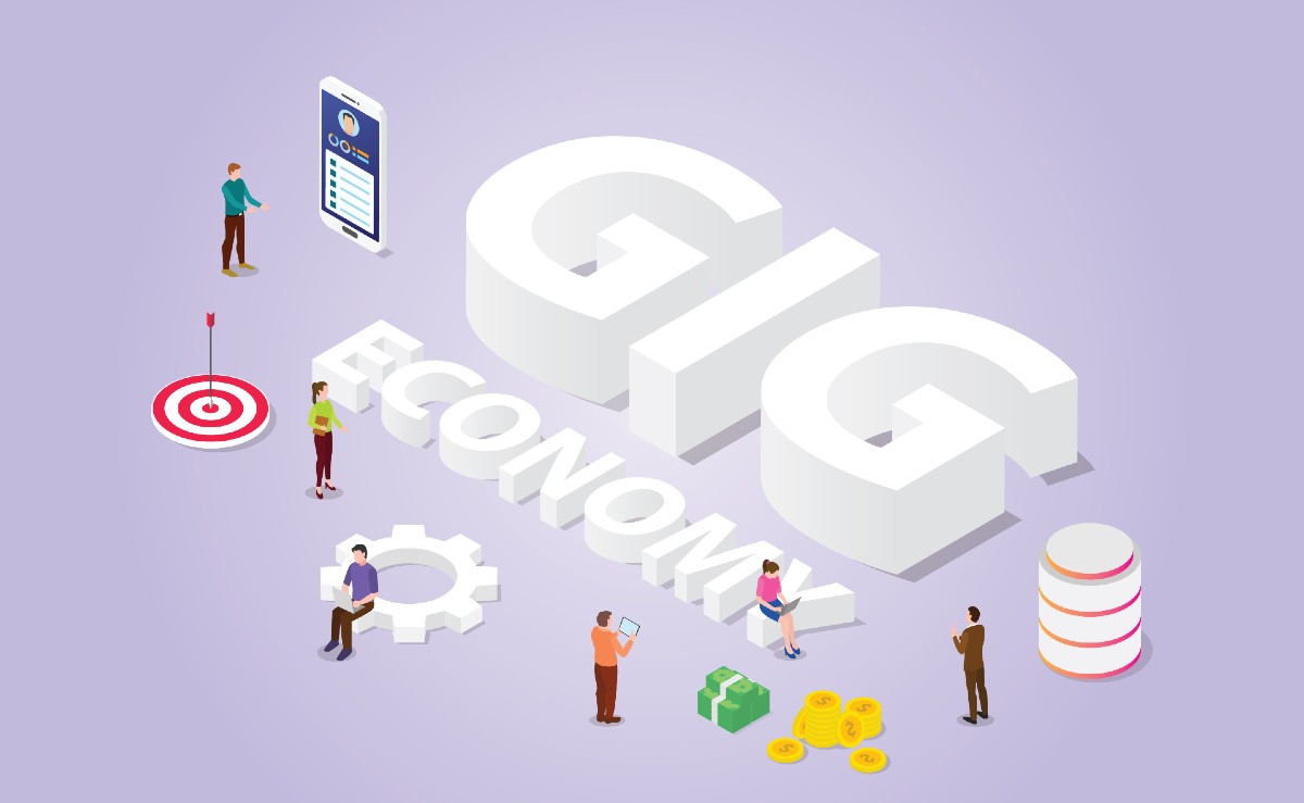 Scritta Gig Economy - Linkedin e Gig Economy: nuove opportunità per i freeplance